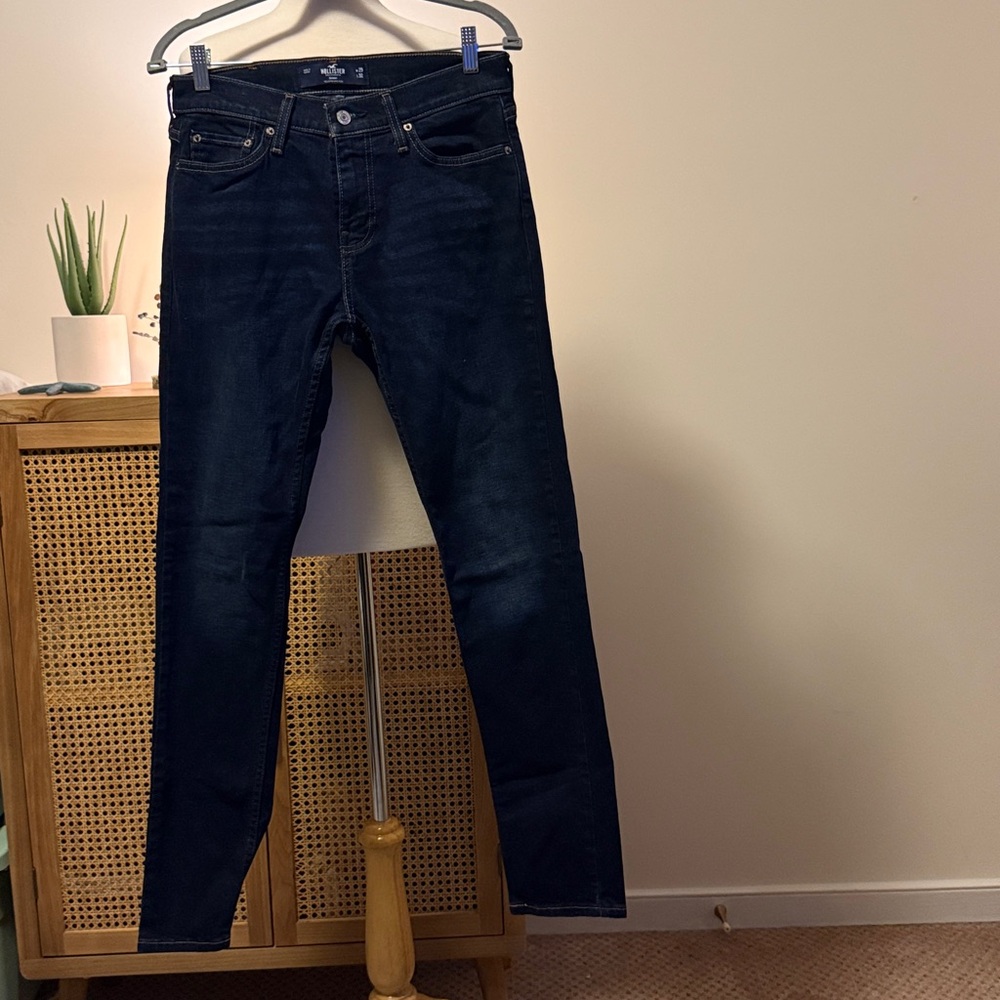Hollister Epic Flex Skinny Jeans Men’s W29 L32 Dark Wash Denim